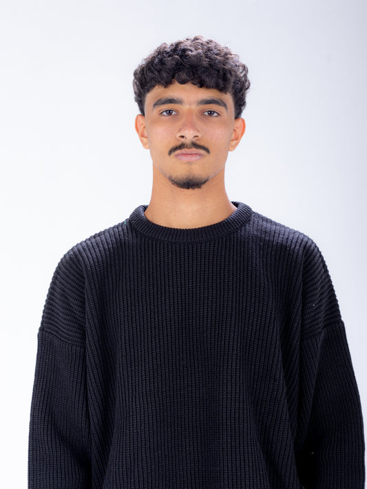 Basic Black Knit Sweater