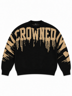 Crowned In Power Sweater Sandstone Beige