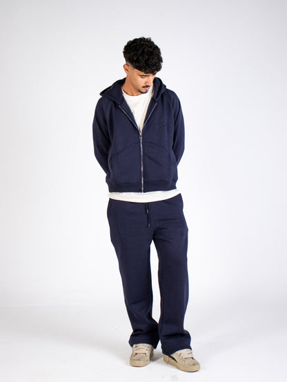 Navy sweats