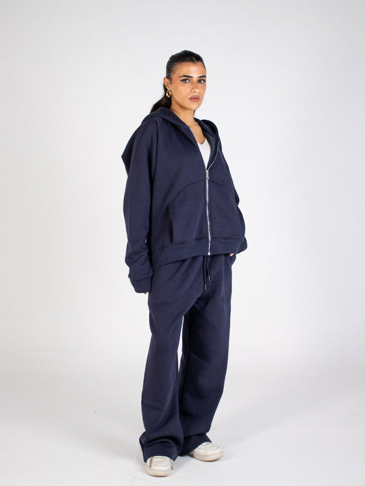Navy sweats