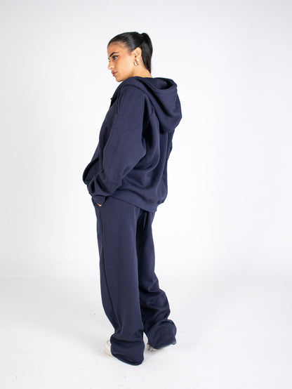 Navy sweats