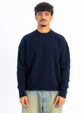 Ripped Cable Knit Sweater | Coming Soon