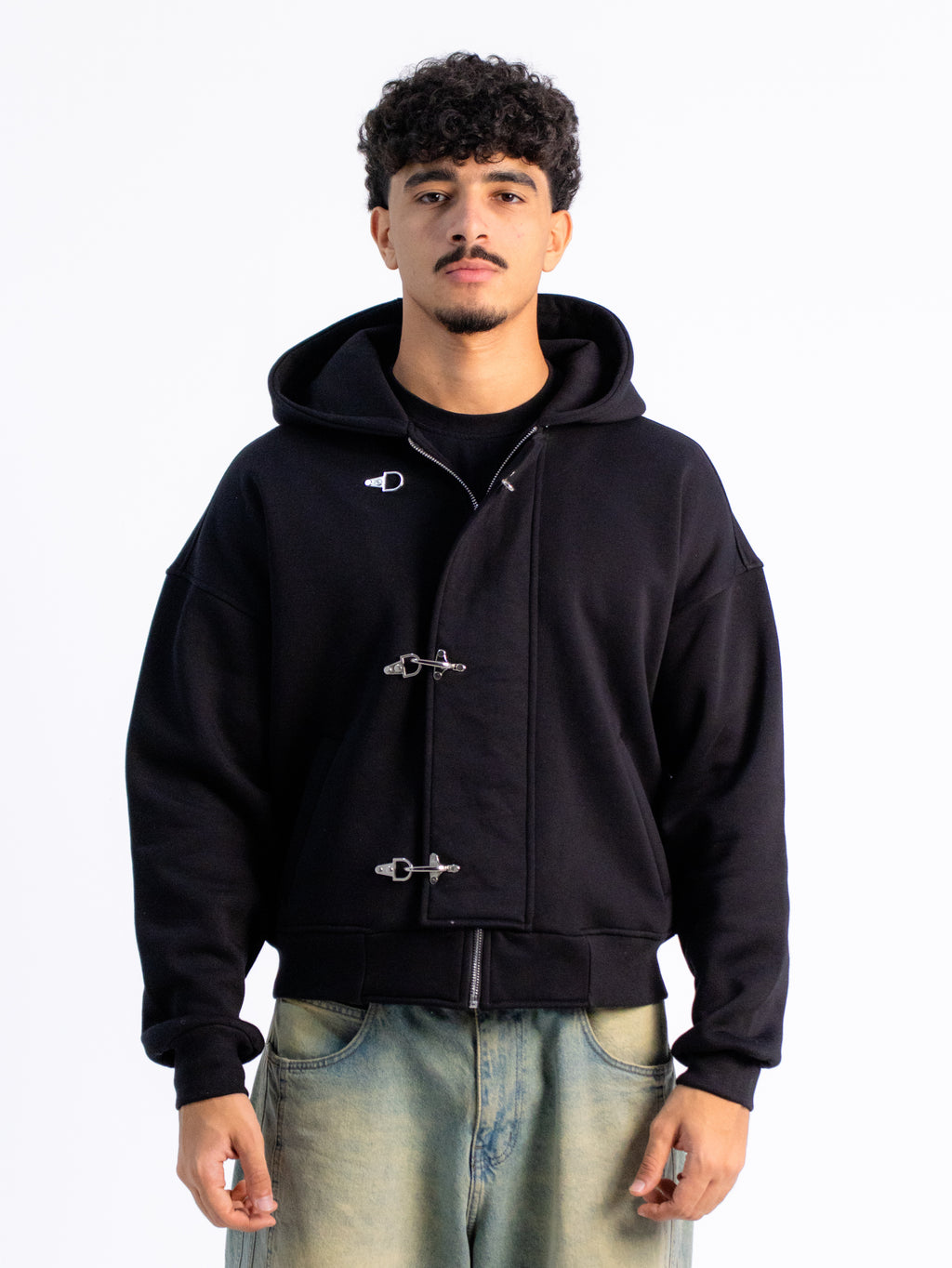 Black Clasp Jacket