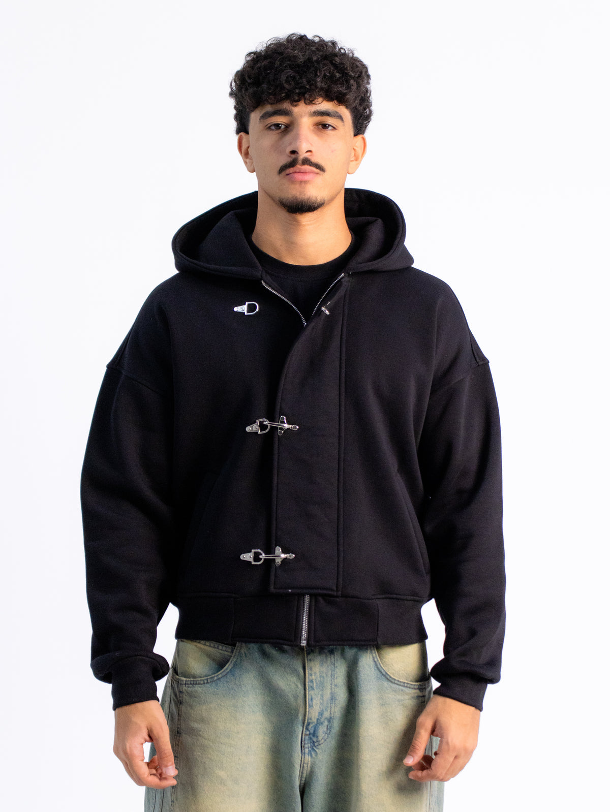 Black Clasp Jacket