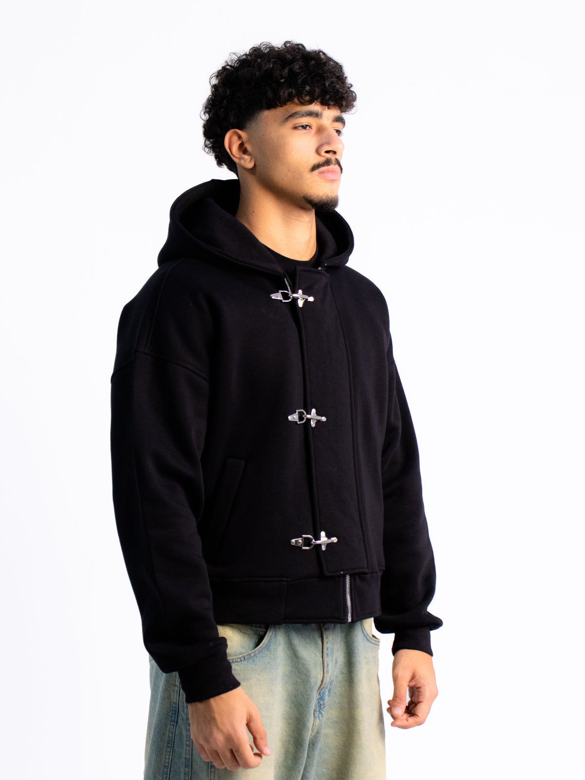 Black Clasp Jacket
