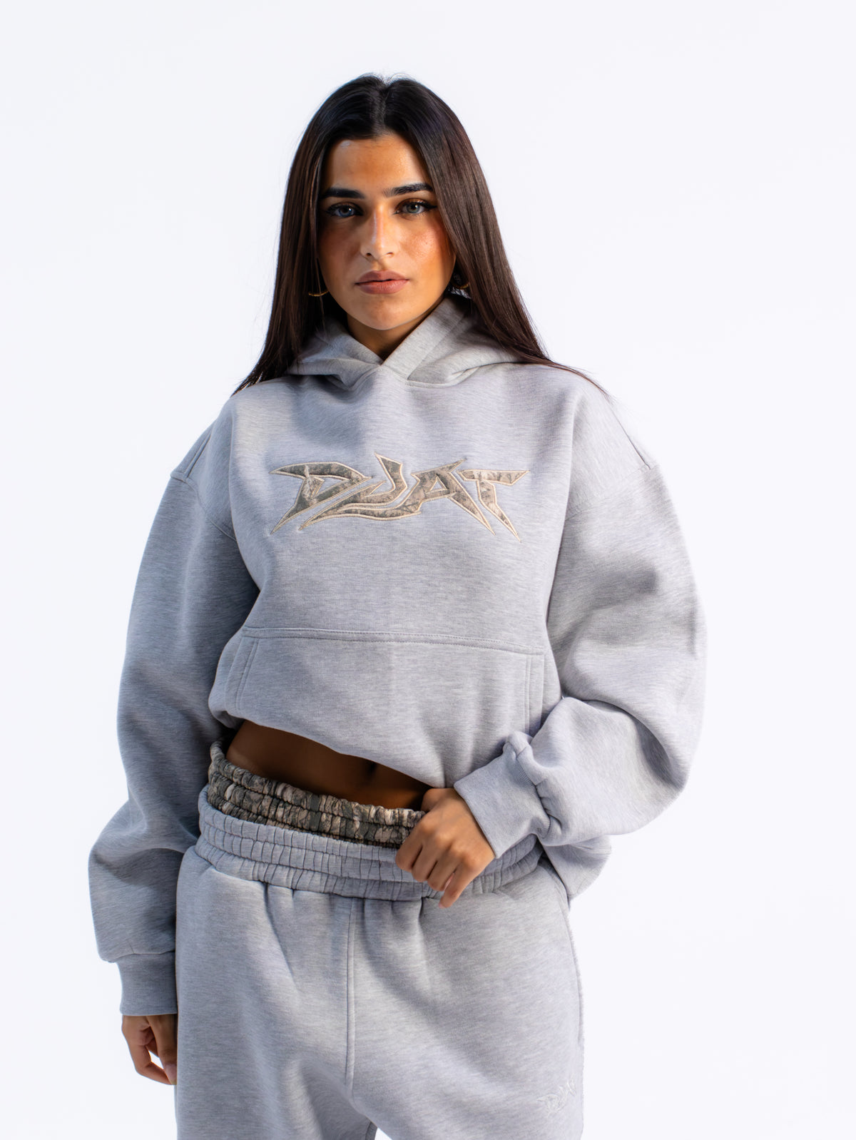 Grey Camo Hoodie