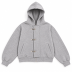 Grey Clasp Jacket