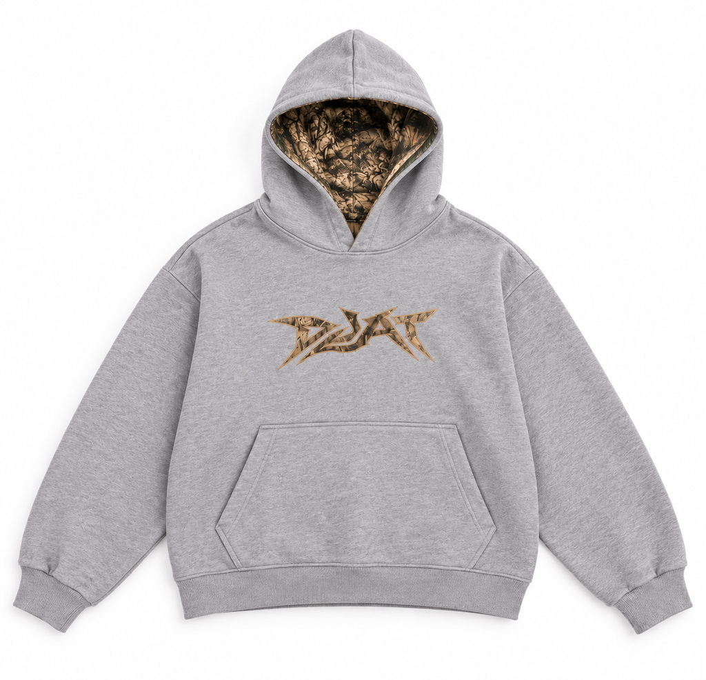 Grey Camo Hoodie